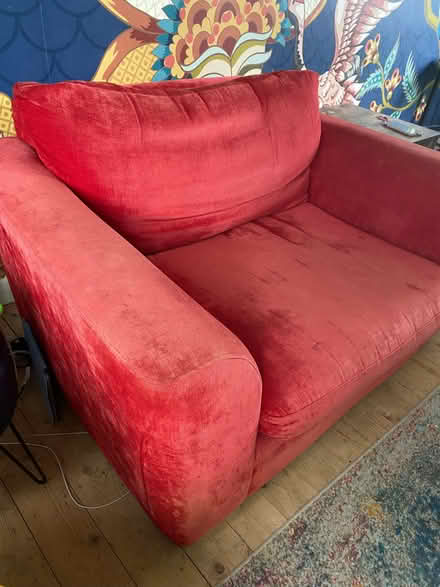 Photo of free Red next armchair (Wadsley S6) #2