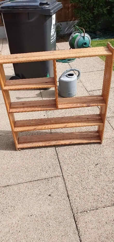 Photo of free Pine bookcase (Duffield DE56) #1