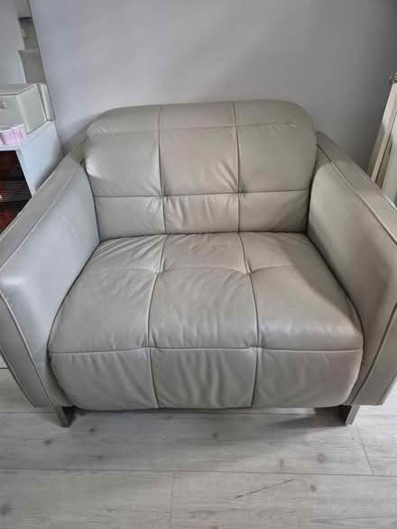 Photo of free Large Leather recliner chairs (Biggleswade) #3