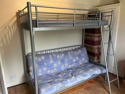 Photo of free Metal framed bunk sofa bed (Swanley Village BR8) #2