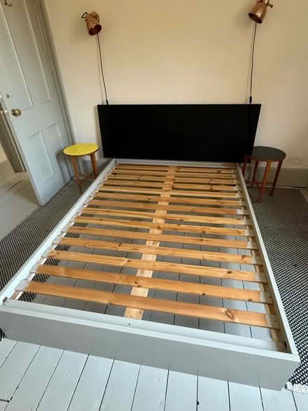 Photo of free Double bed and Ikea Sultan Mattress (Brixton Hill SW2) #4