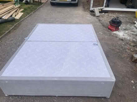 Photo of free King size /5ft divan grey 4 drawer (Dunstable) #4