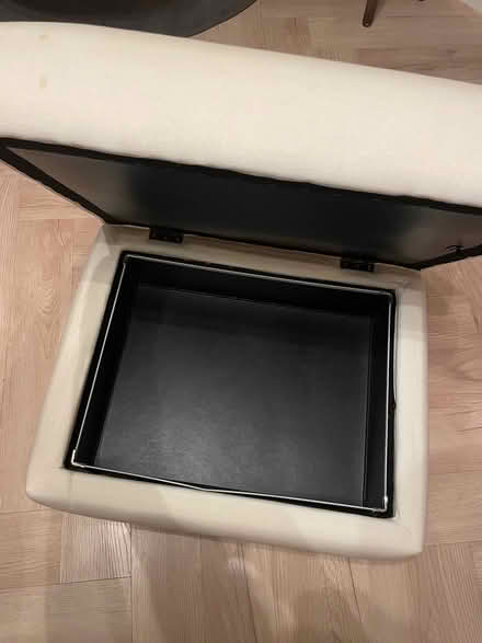 Photo of free Storage footstool / pouffe (Pembury TN2) #2