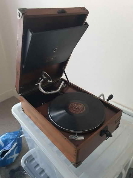 Photo of free Vintage portable gramophone (Largs KA30) #1