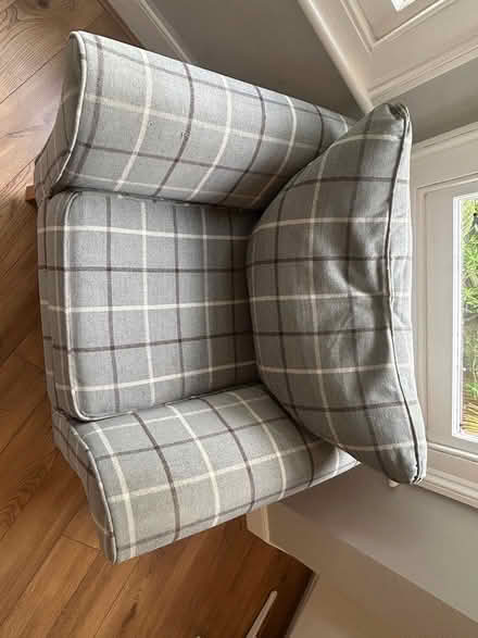 Photo of free Blue armchairs (Ealing Broadway) #3