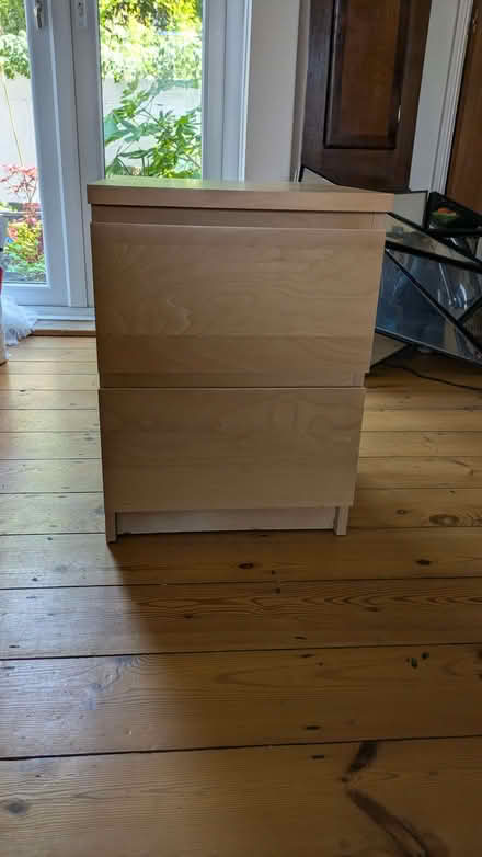 Photo of free Two drawer unit (Hollingdean BN1) #1