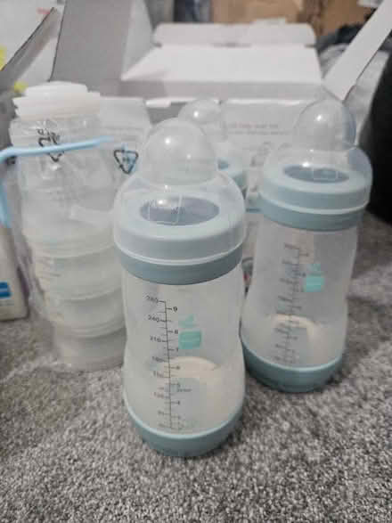 Photo of free Mam Bottles (Blue) (Bestwood Park Estate NG5) #1