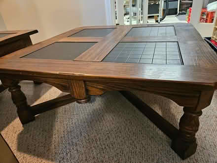 Photo of free Coffee table and end table (Beavercreek) #2