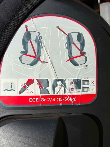 Photo of free Child car seat 15-36 kg (Oxford-Freegle CGA OX4) #2