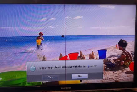 Photo of free Samsung 32” LED TV – Line on Screen (SE11) #3