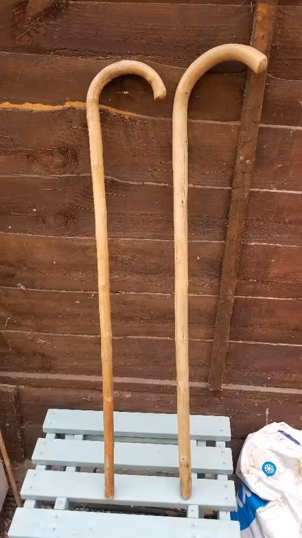 Photo of free Wooden Walking stick x 2 (Binfield RG42) #1