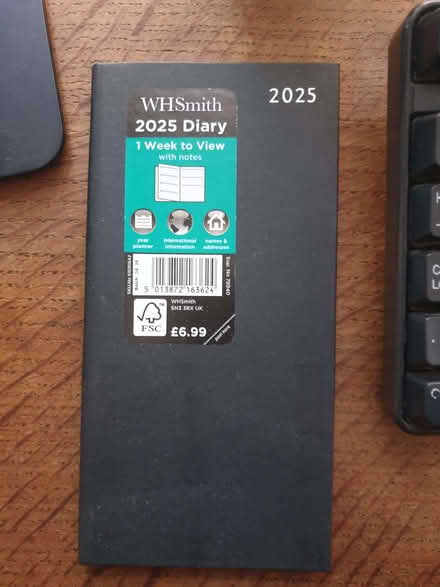Photo of free 2025 diary, never used (Stoke Heath CV6) #1