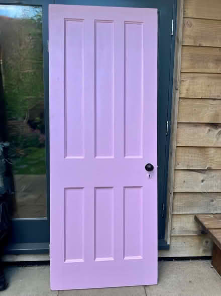 Photo of free Old painted pine door (Red Hill WR5) #2