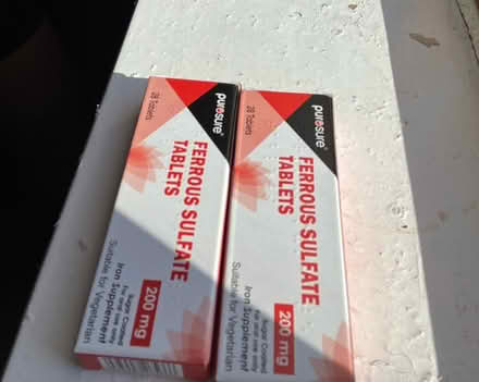 Photo of free unopened iron tablets (Leyton) #1