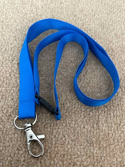 Photo of free Blue lanyard (Purley CR2) #1