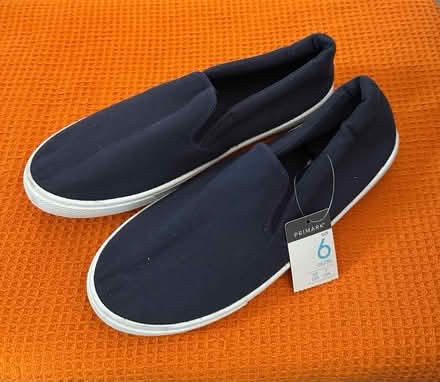 Photo of free Mens Navy Canvas Shoes (Hemel Hempstead, HP2 area) #1