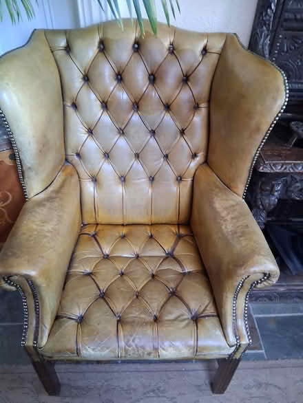 Photo of free Leather armchair (Upper walthamstow road e173qq) #2