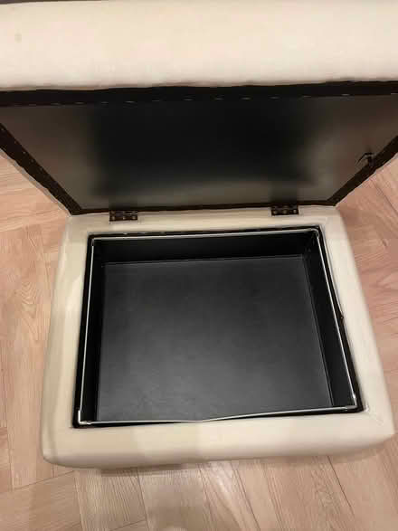 Photo of free Storage footstool / pouffe (Pembury TN2) #3