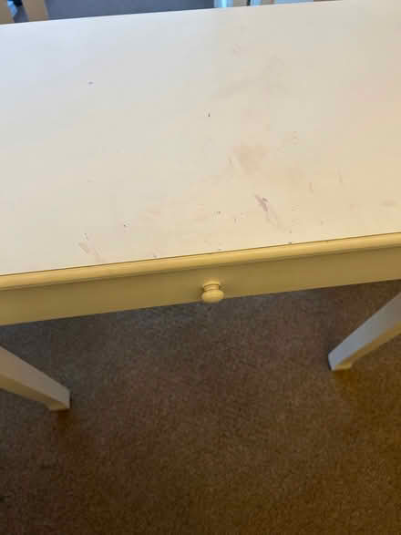 Photo of free White dressing table with mirror (Knaresborough HG5) #4