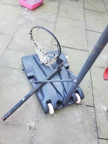 Photo of free Old netball goal (Clayton Bridge M40) #1