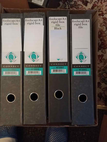 Photo of free 4 archive boxes each of 4 box files (Nailsea BS48) #4