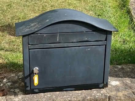 Photo of free Lockable metal post box and keys (Charfield GL12) #1