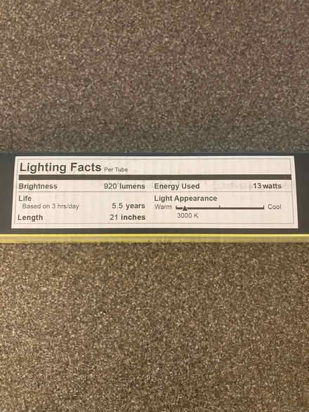 Photo of free Fluorescent Light Bulbs (Highland Ave, RWC) #2