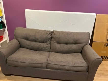 Photo of free Double pullout sofa & mattress (Capitol View) #1
