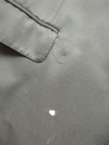 Photo of free Men's blue blazer (small hole) (Glen Rock) #2