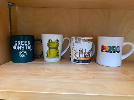 Photo of free Fun mugs (Nr Fresh Pond & Mt Auburn Cem.) #1