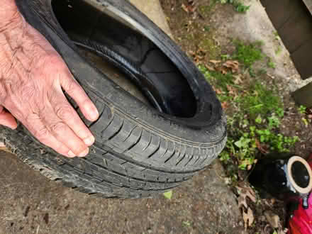 Photo of free 1 tire - Dunlop 185-55 R16 (NW Santa Rosa) #3