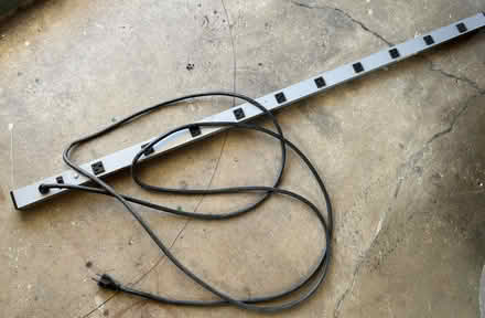 Photo of free 5ft 10-outlet Power Strip (Foster & California Ave) #1