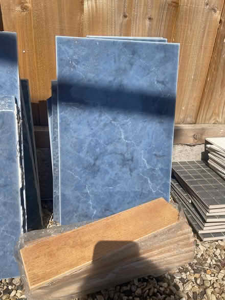 Photo of free TILES - white, grey, blue etc (Kentwood RG30) #1