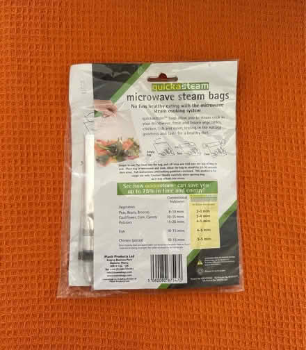 Photo of free Microwave Steam Bags (Hemel Hempstead, HP2 area) #2