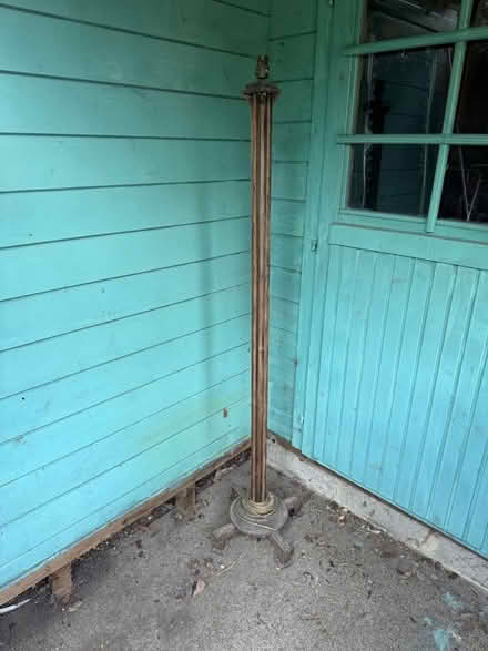 Photo of free Very old wooden standard lamp (St Margarets TW1) #1
