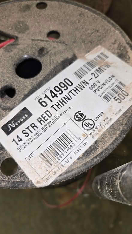 Photo of free 14ga Stranded wire (Ulster Park) #2