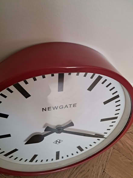 Photo of free Red wall clock (Oldfield Park) #1