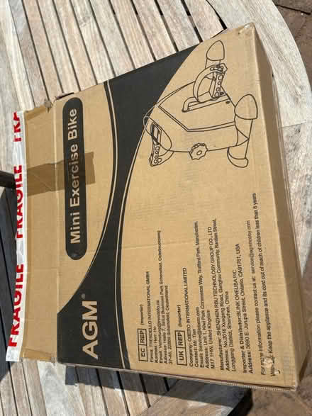 Photo of free Mini exercise bike (Taunton) #2