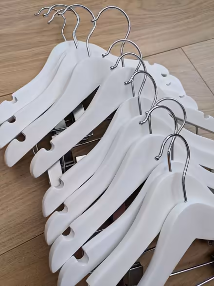 Photo of free 10 wooden children's hangers (KT15) #2