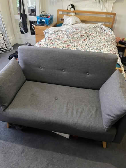 Photo of free Grey sofa (Shepherds Bush W12) #1