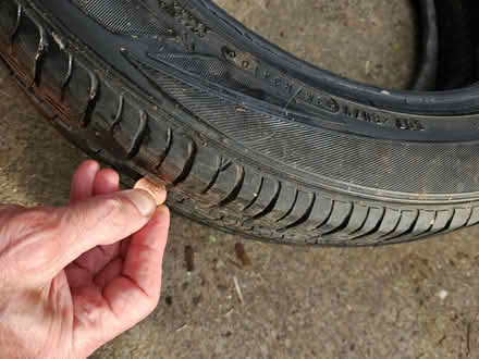 Photo of free 1 tire - Dunlop 185-55 R16 (NW Santa Rosa) #1