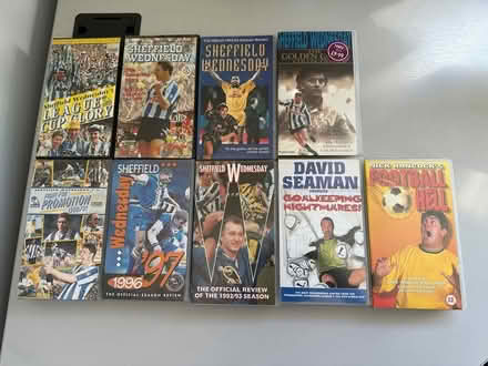 Photo of free Football Related VHS Video's (Sheffield 11) #1