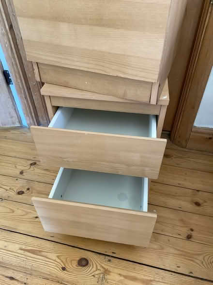 Photo of free 2 small chest of drawers (SW20 Raynes Park) #2
