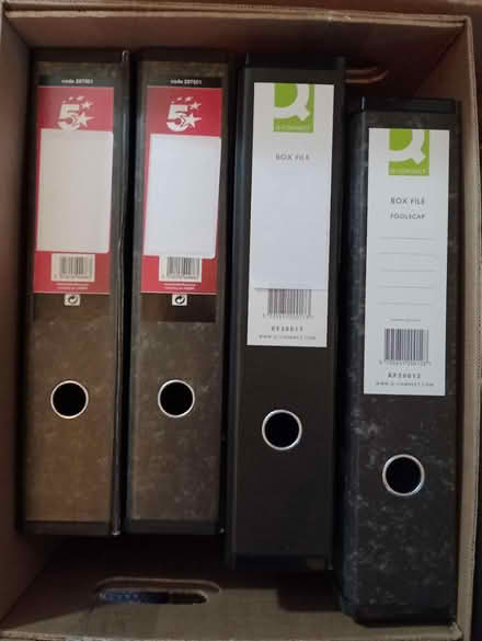 Photo of free 4 archive boxes each of 4 box files (Nailsea BS48) #2