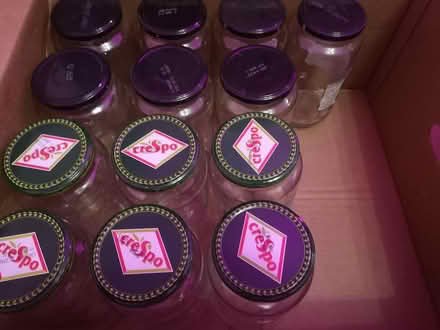 Photo of free Tall glass jars (City Point DE24) #2