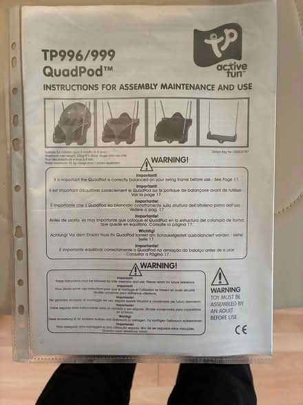 Photo of free T.P. QuadPod (Huyton, L36) #2