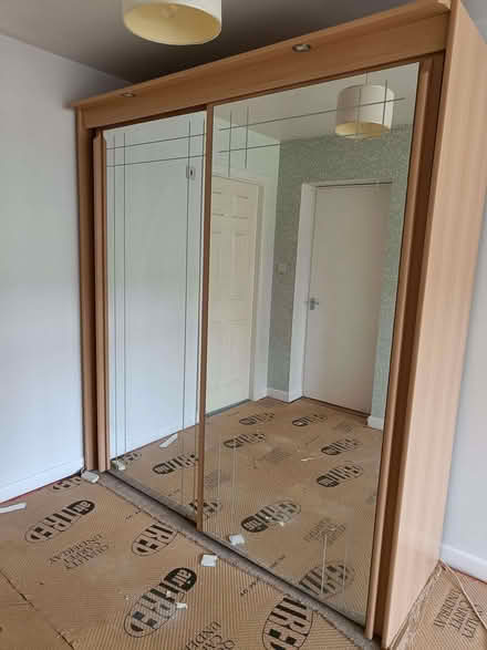 Photo of free Sliding door mirror wardrobe (Cheadle Hulme SK8) #2