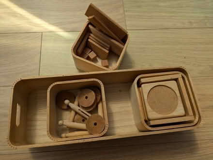 Photo of free Wooden pieces child creative play (KT15) #2