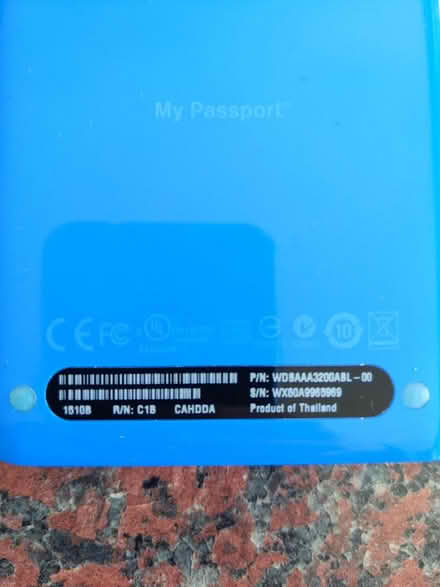 Photo of free 'Passport' External Hard Drive (TN12) #3