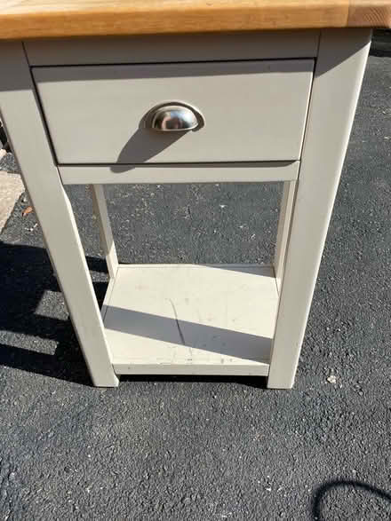 Photo of free 1 draw side table (Ockbrook DE72) #1